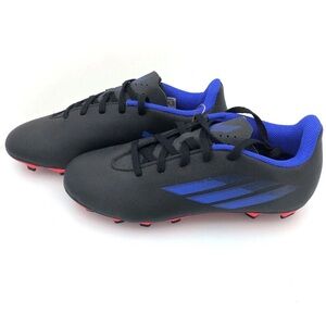 Adidas x Speedflow .4 FxG Soccer Cleat Core/Sonic Ink/ Solar Red Sz 5 Youth NWOT